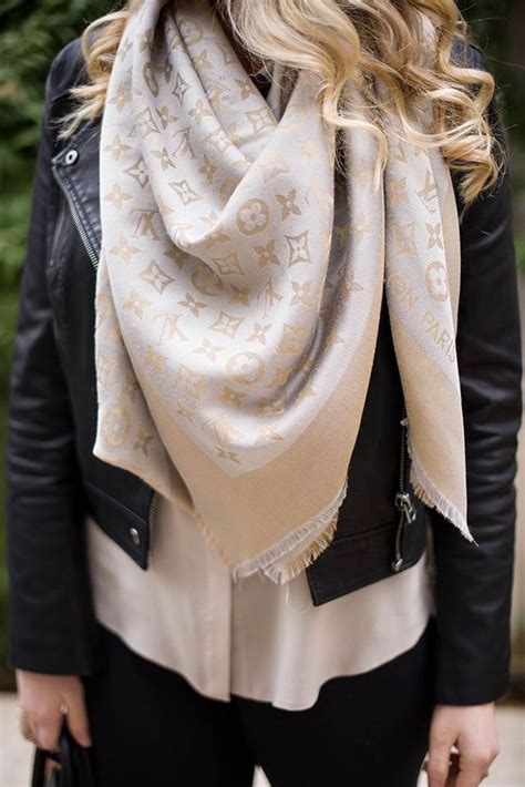 how to style lv scarf|louis vuitton scarf style.